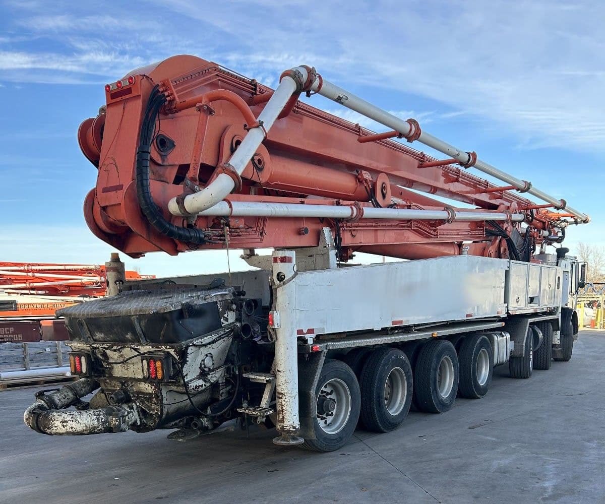 2014 58m Schwing on 2014 Mack - image 3