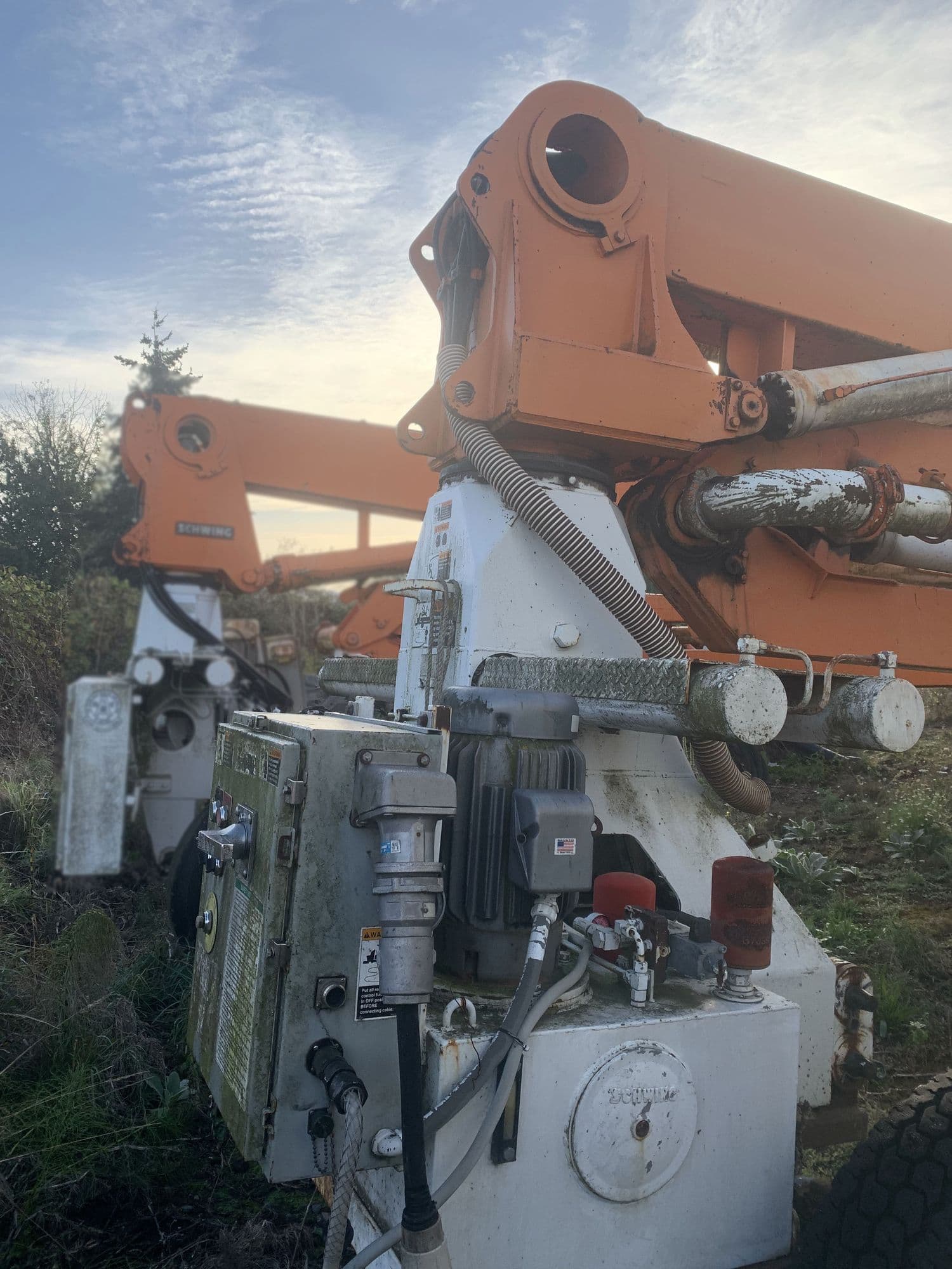 2000 31m Schwing Placing Boom